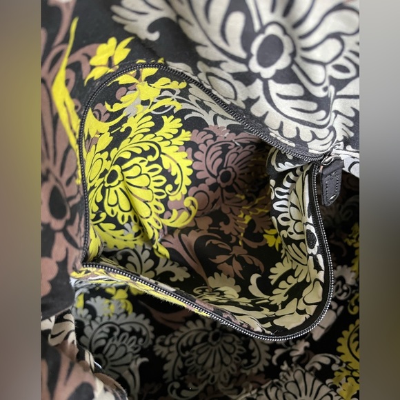 Vera Bradley black quilted dbl handle shopper tote - Picture 5 of 12